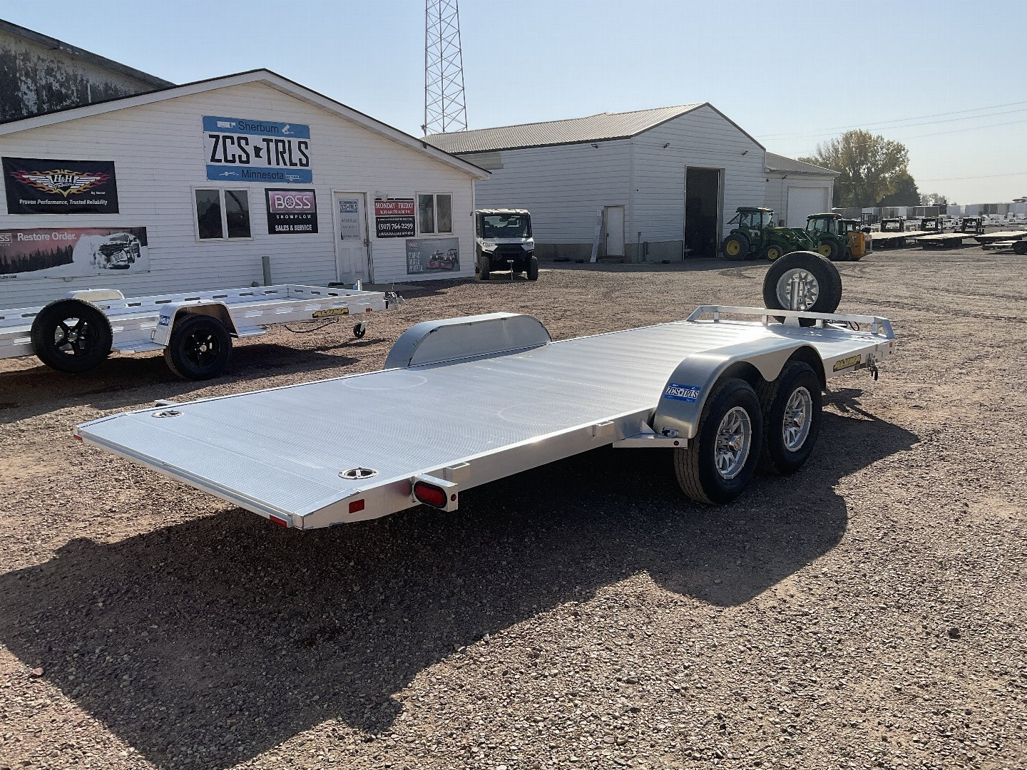 New 2025 Aluma 8218H-TILT Tilt Trailer