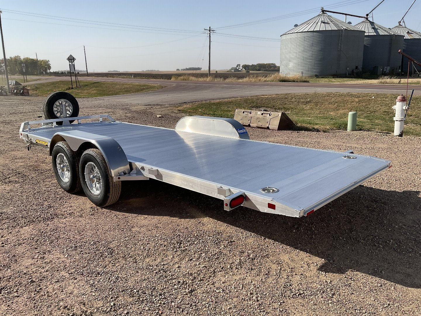 New 2025 Aluma 8218H-TILT Tilt Trailer