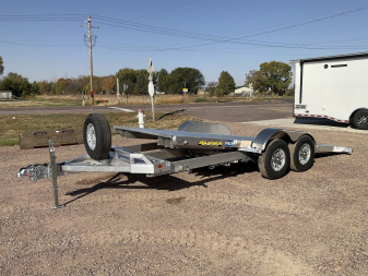 New 2025 Aluma 8218H-TILT Tilt Trailer