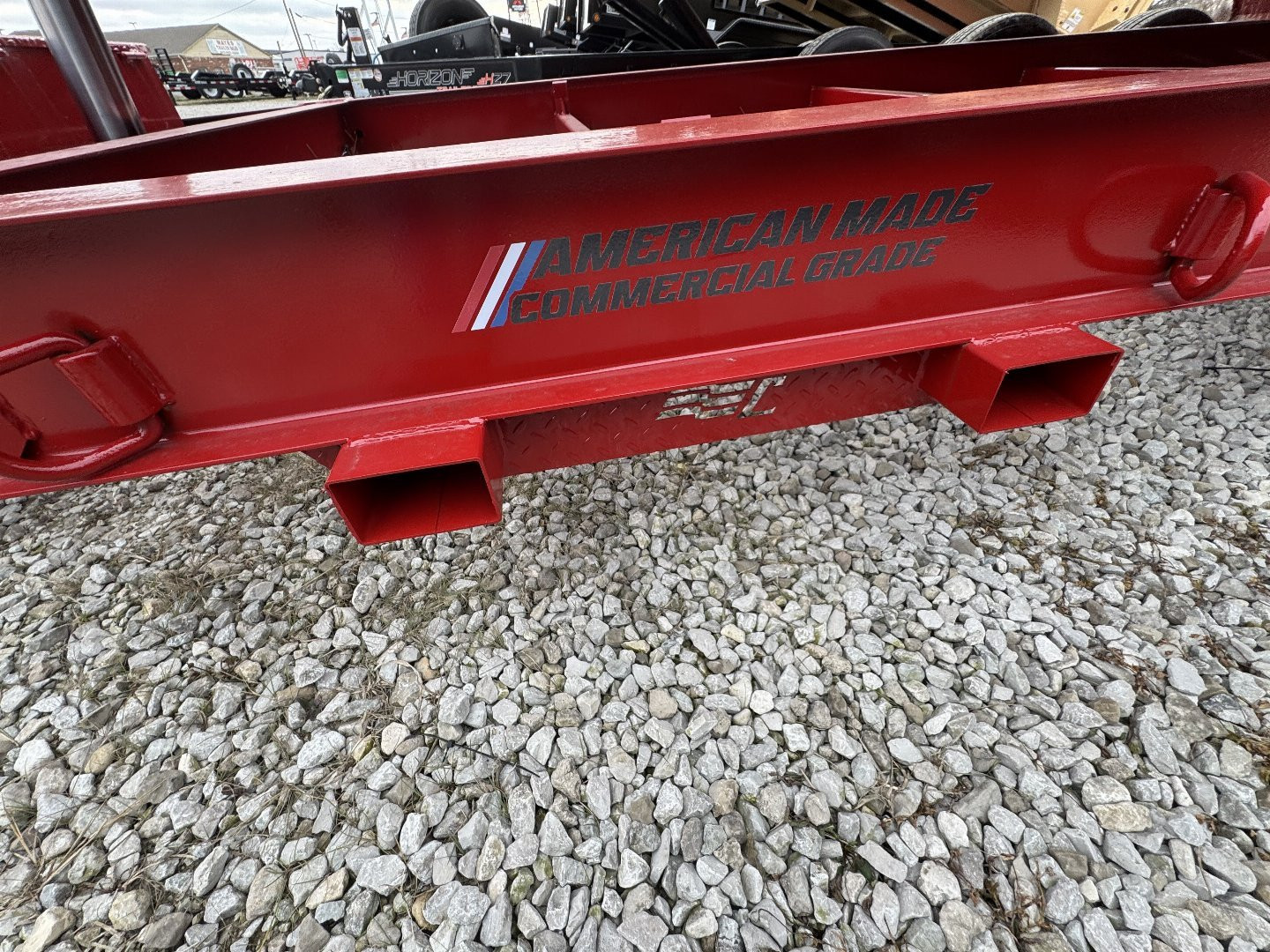 New 2025 Liberty LD14K83X16B8TSHS Dump Trailer 83X16 TA (GVW:15400) PATRIOT RED