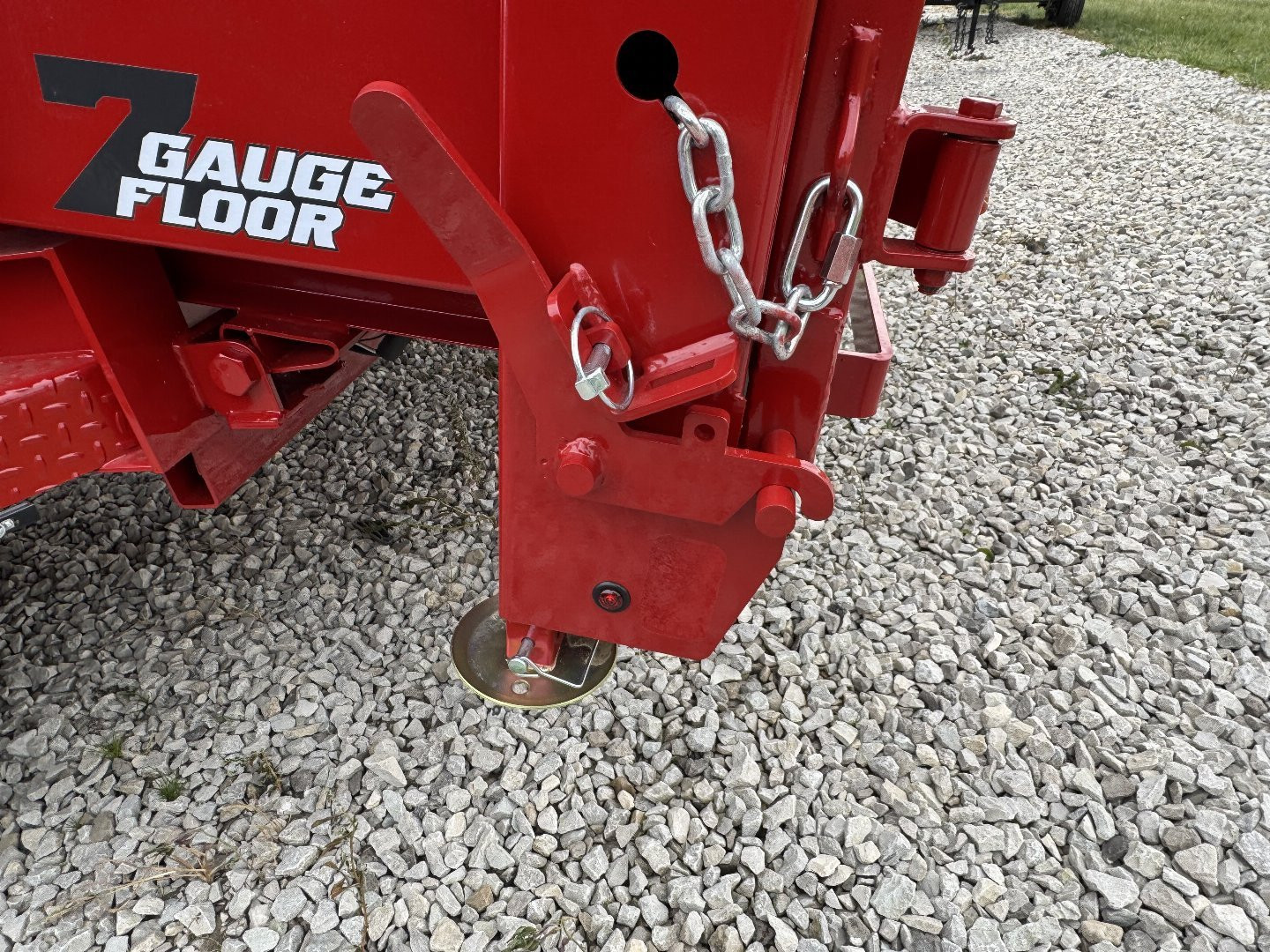 New 2025 Liberty LD14K83X16B8TSHS Dump Trailer 83X16 TA (GVW:15400) PATRIOT RED