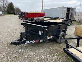 New 2025 Liberty LD5K60X8C5 Dump Trailer 60X8 SA (GVW:5000)BLACK