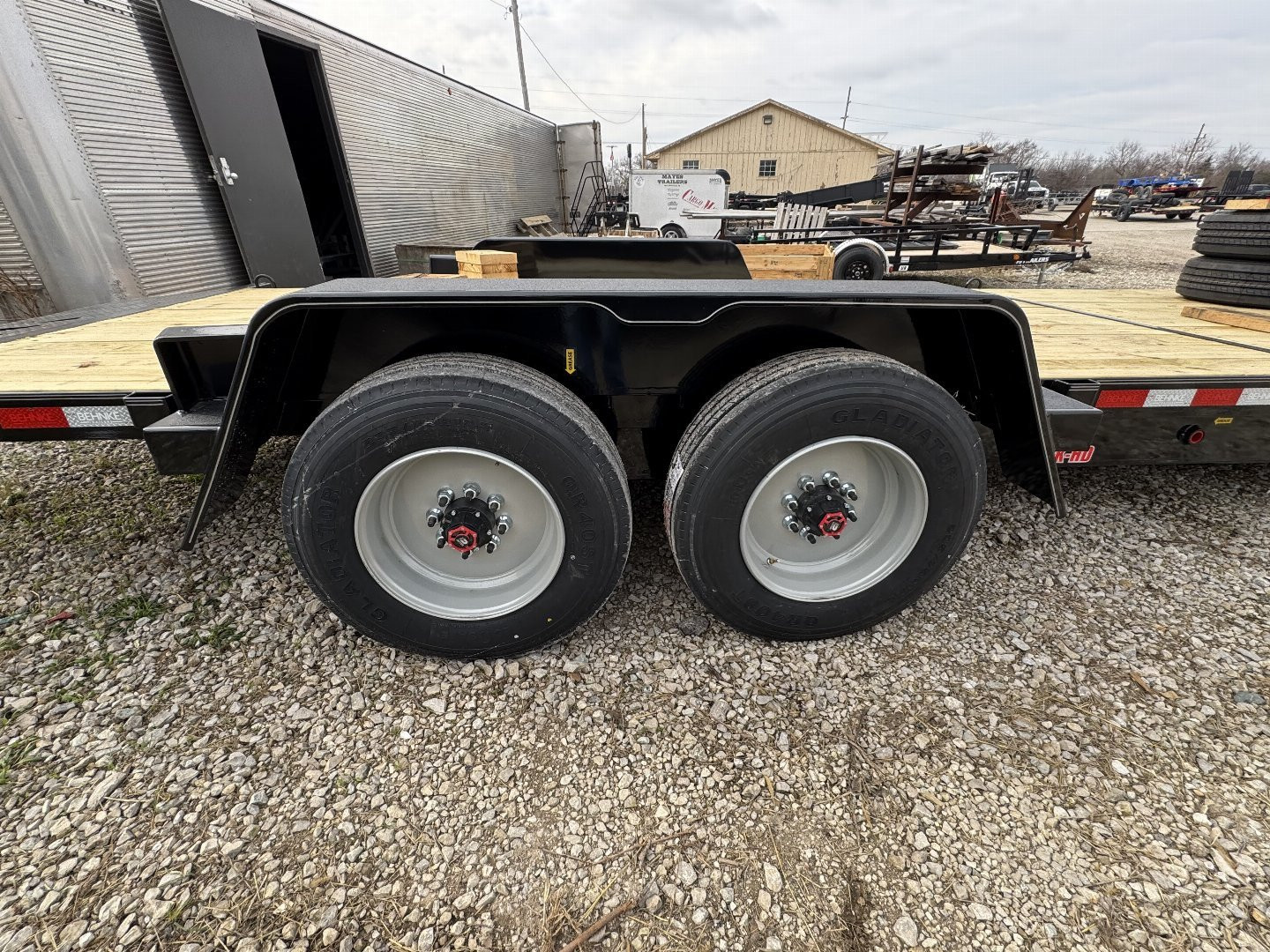 New 2025 Behnke TBCT2220ET-10K Tilt Trailer 83X22 TA PARTIAL TILT (GVW:20000) BLACK