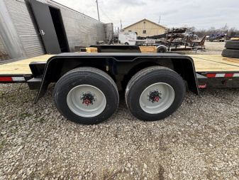New 2025 Behnke TBCT2220ET-10K Tilt Trailer 83X22 TA PARTIAL TILT (GVW:20000) BLACK