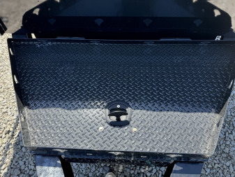 New 2024 PJ Trailers DV142 Dump Trailer 83X14 TA SPLIT GATE(GVW:14000) BLACK