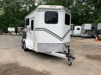 Used 2017 Kingston Trailers 2h Elite Horse Trailer
