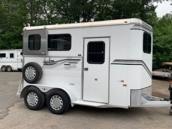 Used 2017 Kingston Trailers 2h Elite Horse Trailer
