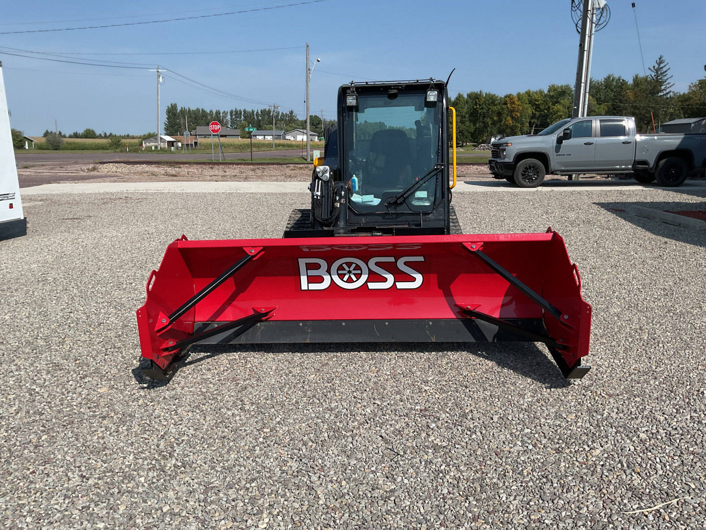 New 2025 BOSS SK8 STEEL EDGE SNOW PUSH Attachment