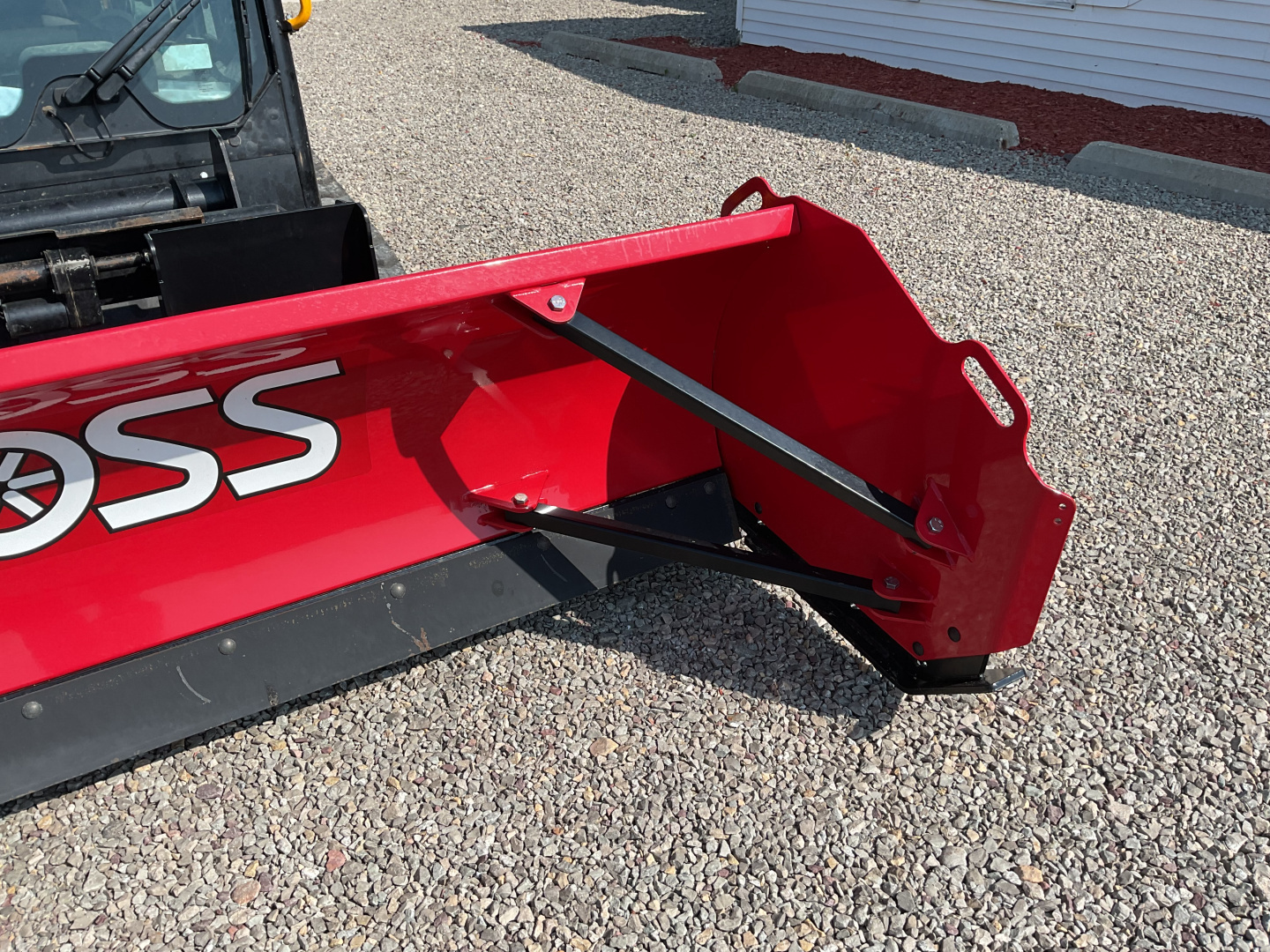 New 2025 BOSS SK8 STEEL EDGE SNOW PUSH Attachment