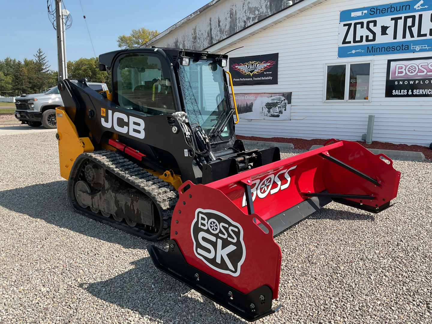 New 2025 BOSS SK8 STEEL EDGE SNOW PUSH Attachment