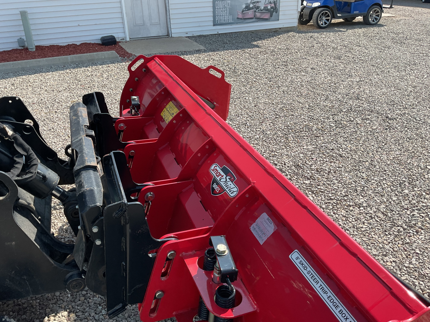 New 2025 BOSS SK8 STEEL EDGE SNOW PUSH Attachment