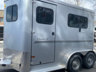 Used 2022 Sundowner Trailers 2h Elite BP Horse Trailer