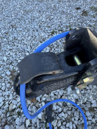 New 2025 RAWMAXX UTX1283BP3.5K Utility Trailer 83X12 SA RAMP (GVW:3500) BLUE/BLACK