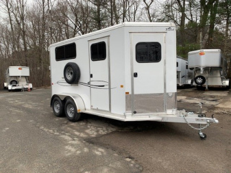 New 2025 Frontier Trailers 2h D/room Horse Trailer