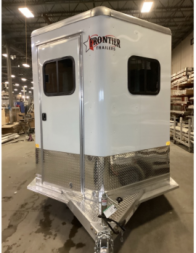 New 2025 Frontier Trailers 2h D/room Horse Trailer