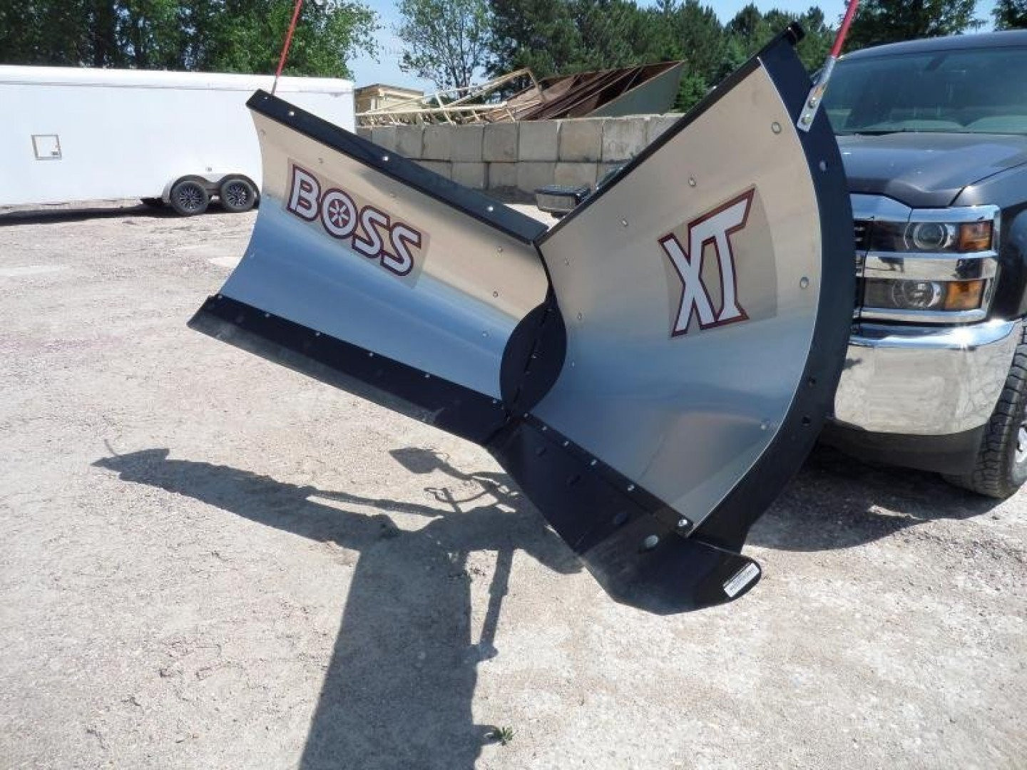 New 2025 BOSS 9'2" XT STAINLESS V-PLOW Snow Plow