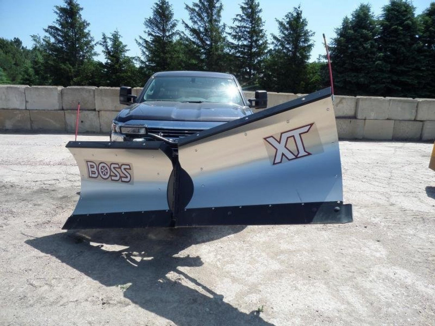 New 2025 BOSS 9'2" XT STAINLESS V-PLOW Snow Plow