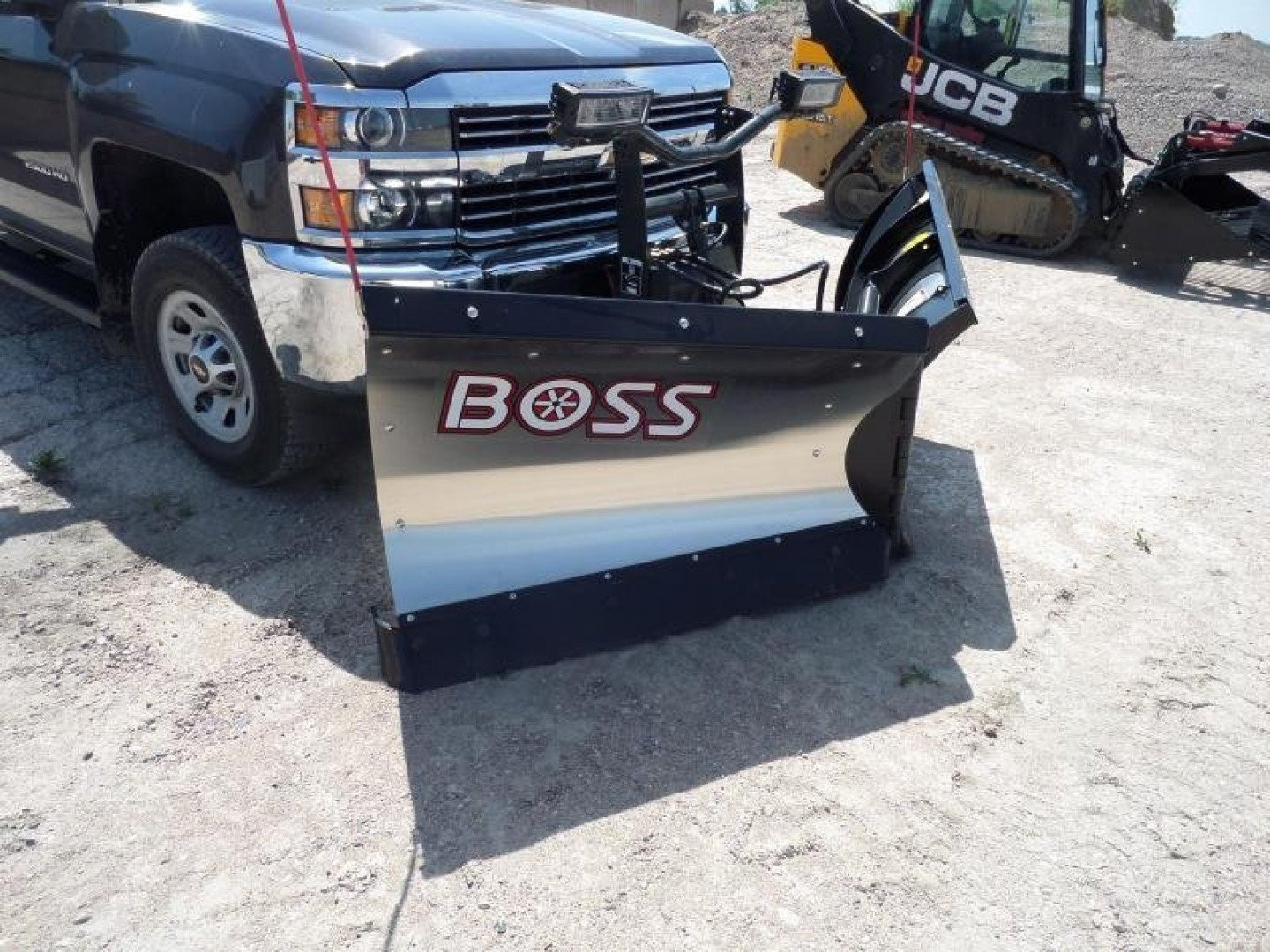 New 2025 BOSS 9'2" XT STAINLESS V-PLOW Snow Plow