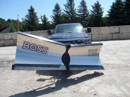 New 2025 BOSS 9'2" XT STAINLESS V-PLOW Snow Plow
