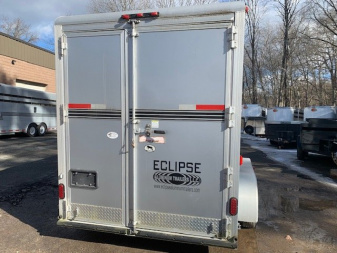 Used 2012 Eclipse 3h Slant Bumper Pull Horse Trailer