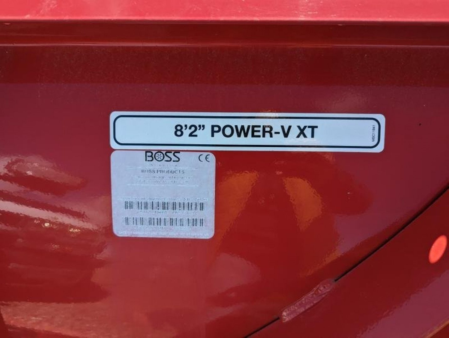 New 2024 BOSS BOSS 8'2" STEEL XT Snow Plow