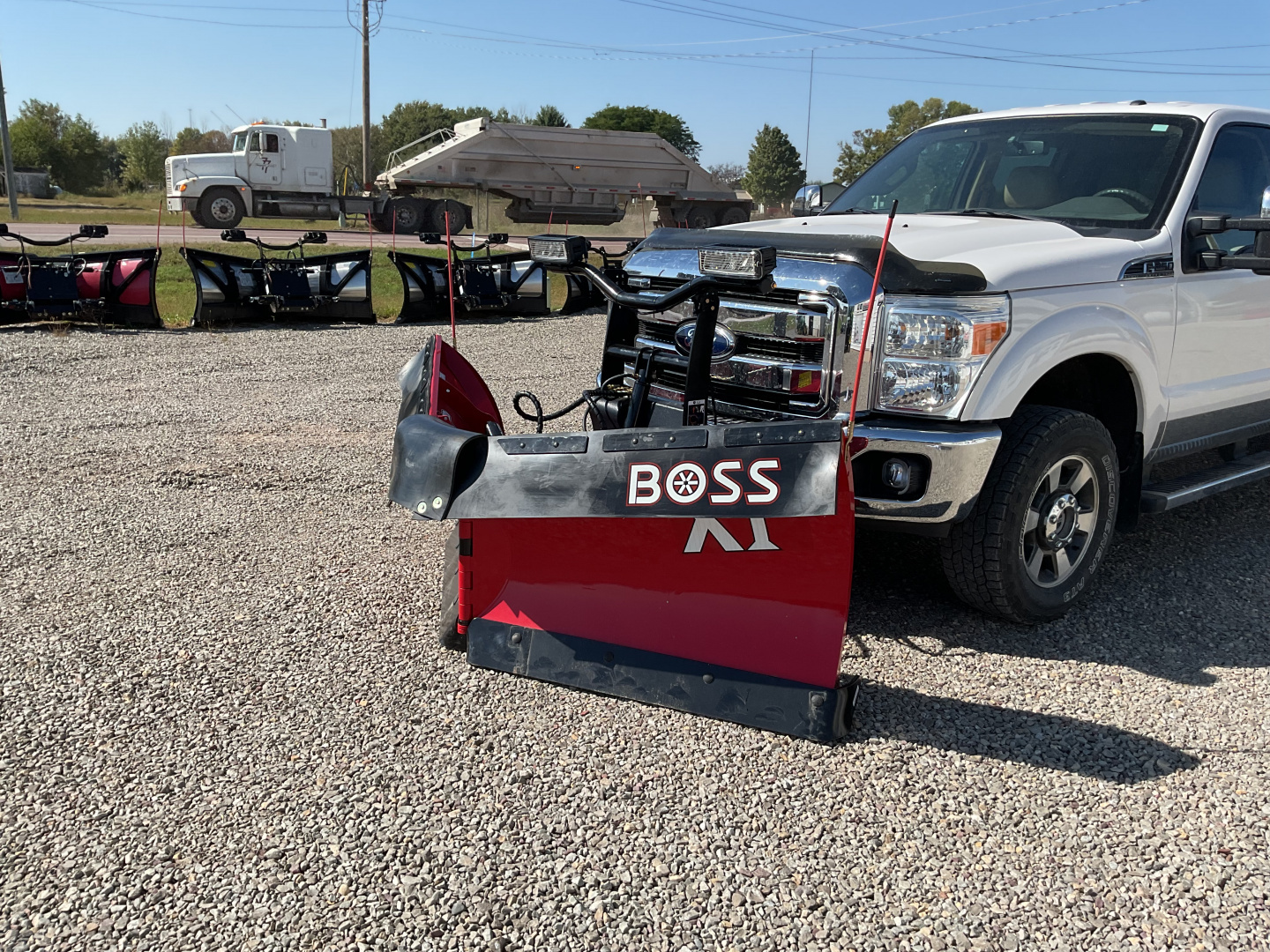 New 2025 BOSS BOSS 8'2" STEEL XT Snow Plow