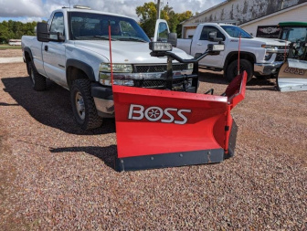 New 2024 BOSS BOSS 8'2" STEEL XT Snow Plow