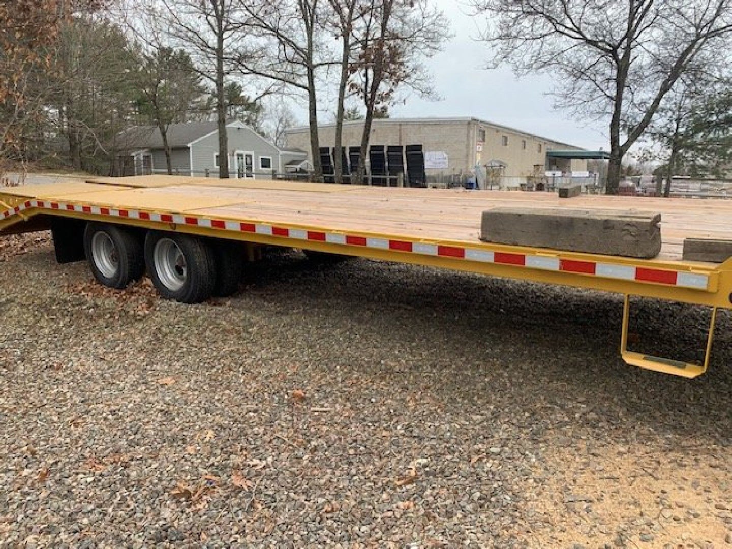 New 2024 BWISE HD Flatbed Equipment Trailer