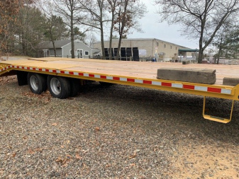 New 2024 BWISE HD Flatbed Equipment Trailer