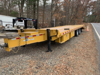 New 2024 BWISE HD Flatbed Equipment Trailer