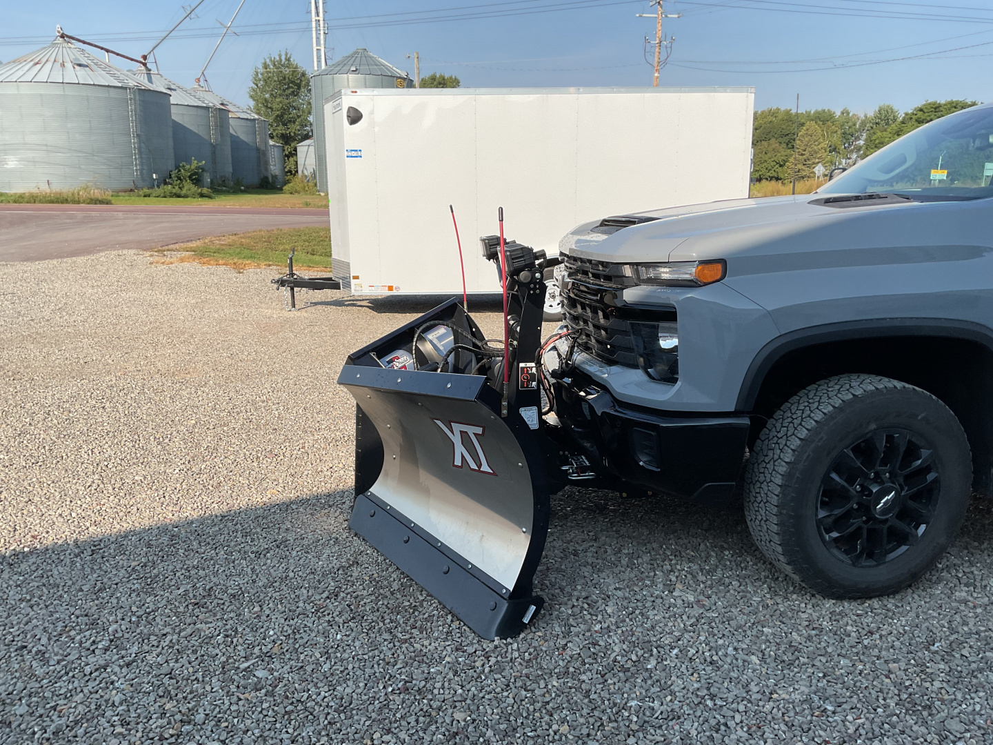 New 2025 BOSS BOSS 8'2" STAINLESS STEEL XT V PLOW Snow Plow