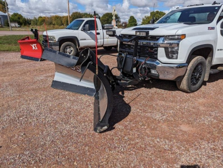 New 2025 BOSS BOSS 8'2" STAINLESS STEEL XT V PLOW Snow Plow