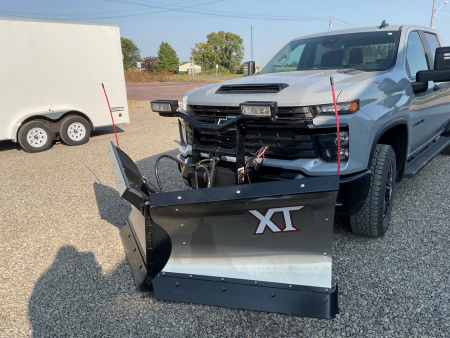 New 2025 BOSS BOSS 8'2" STAINLESS STEEL XT V PLOW Snow Plow