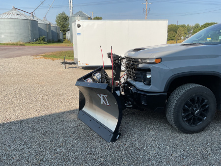 New 2025 BOSS BOSS 8'2" STAINLESS STEEL XT V PLOW Snow Plow