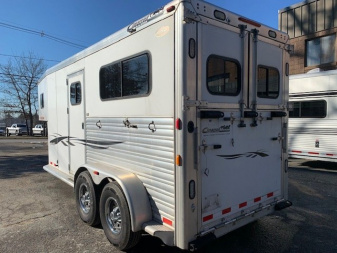 Used 2008 Cimarron Trailers 2h G/N D/Room Horse Trailer