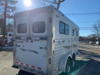 Used 2008 Cimarron Trailers 2h G/N D/Room Horse Trailer