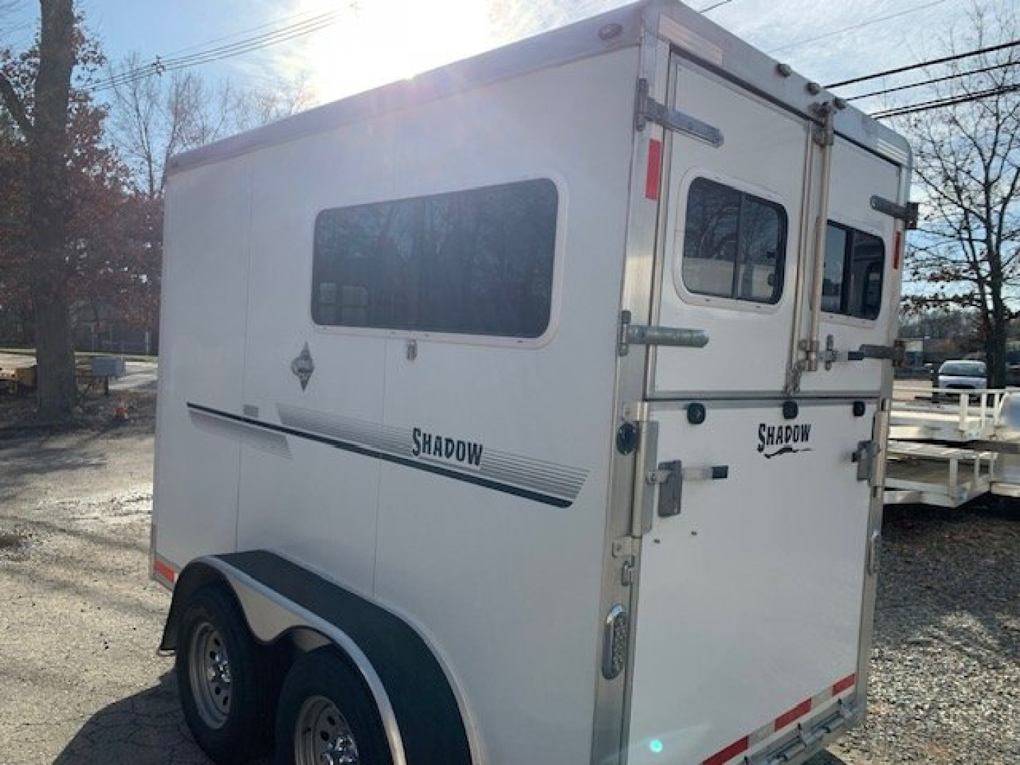 Used 2009 Shadow 2H Thorobrd Horse Trailer