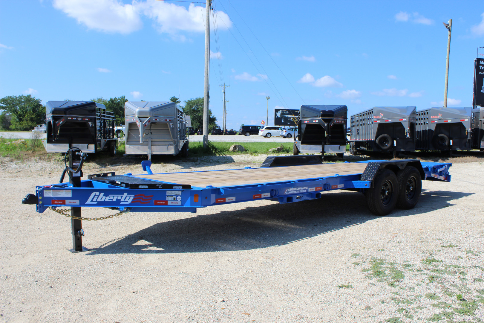 New 2025 LIBERTY LE 22' Equipment Trailer
