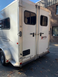 Used 2025 Frontier Trailers Ambassador 2H D/R Horse Trailer