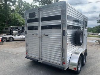 New 2025 Frontier Trailers Colt 2h Slant combo Horse Trailer