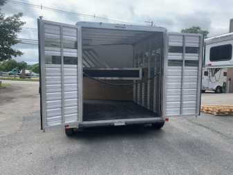 New 2025 Frontier Trailers Colt 2h Slant combo Horse Trailer
