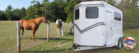 Used 2018 KINGSTON TRAILERS Classic Standard 2-Horse Horse Trailer