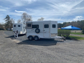 New 2025 Frontier Trailers 2h BP Horse Trailer