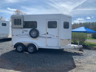 New 2025 Frontier Trailers 2h BP Horse Trailer