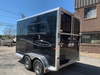 New 2025 Frontier Trailers 2h BP Horse Trailer