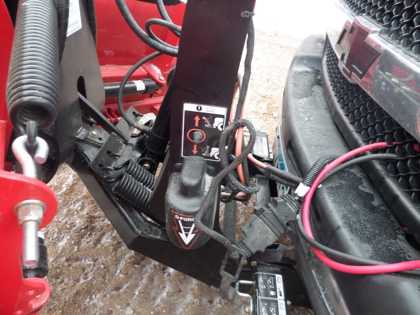 Used 2022 BOSS 8'2" Steel DXT W/Downforce Snow Plow