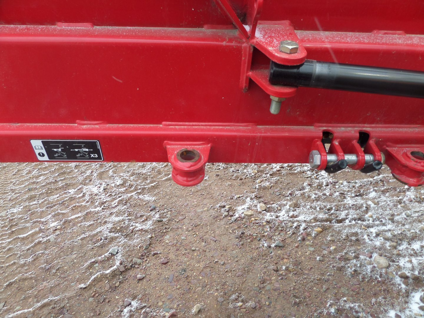 Used 2022 BOSS 8'2" Steel DXT W/Downforce Snow Plow