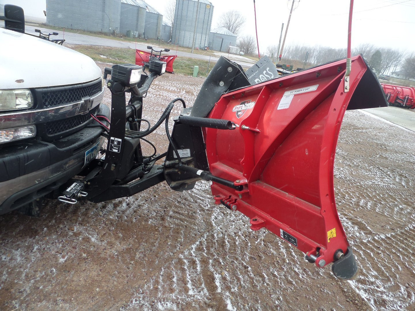 Used 2022 BOSS 8'2" Steel DXT W/Downforce Snow Plow