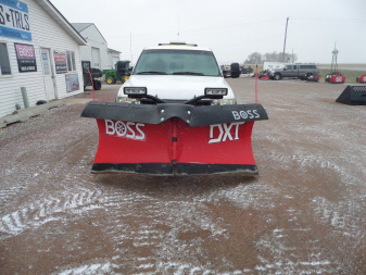 Used 2022 BOSS 8'2" Steel DXT W/Downforce Snow Plow