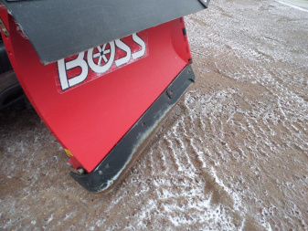 Used 2022 BOSS 8'2" Steel DXT W/Downforce Snow Plow